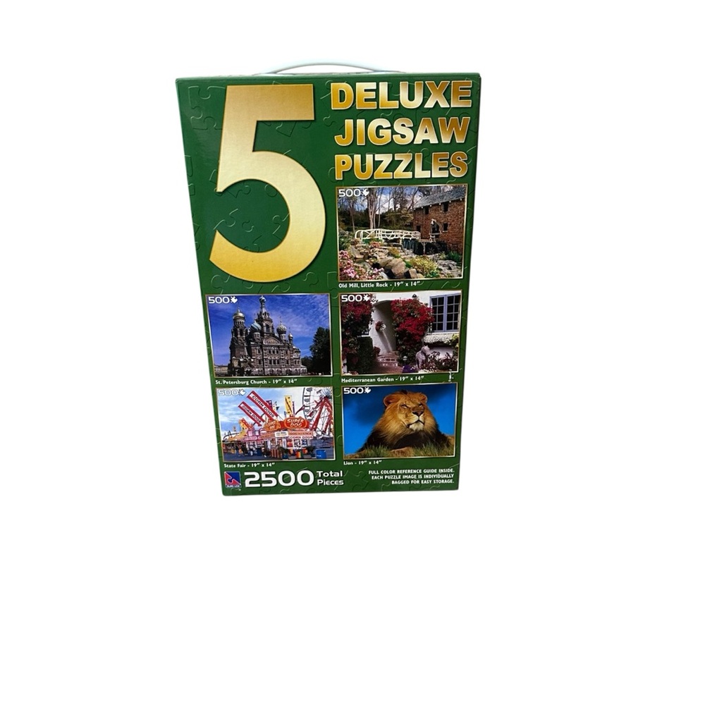 5 Deluxe Jigsaw Puzzles